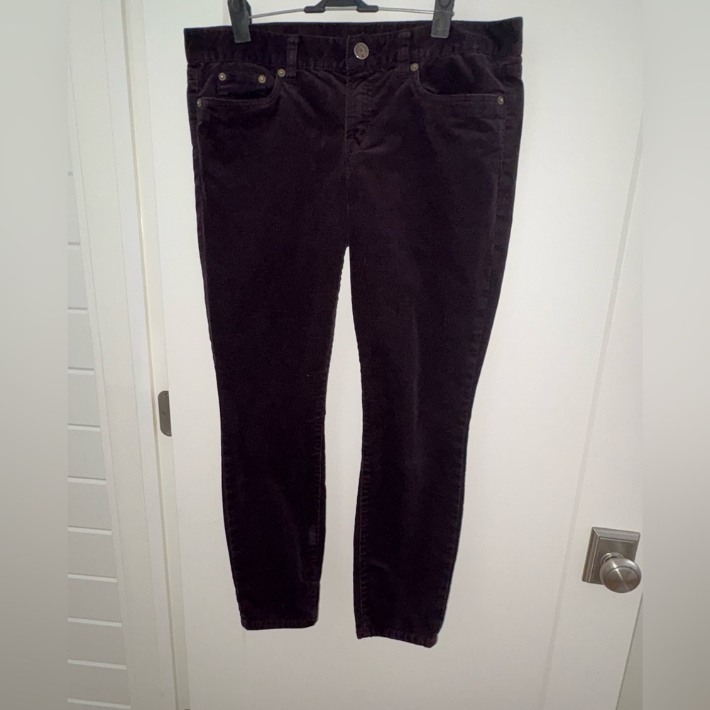 J. Crew corduroy skinny jeans sz 31 EUC LN